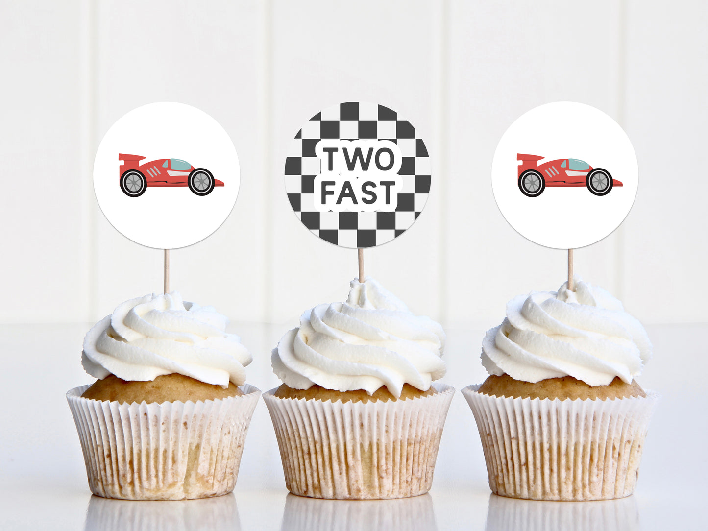 Two Fast Printable Birthday Party Bundle