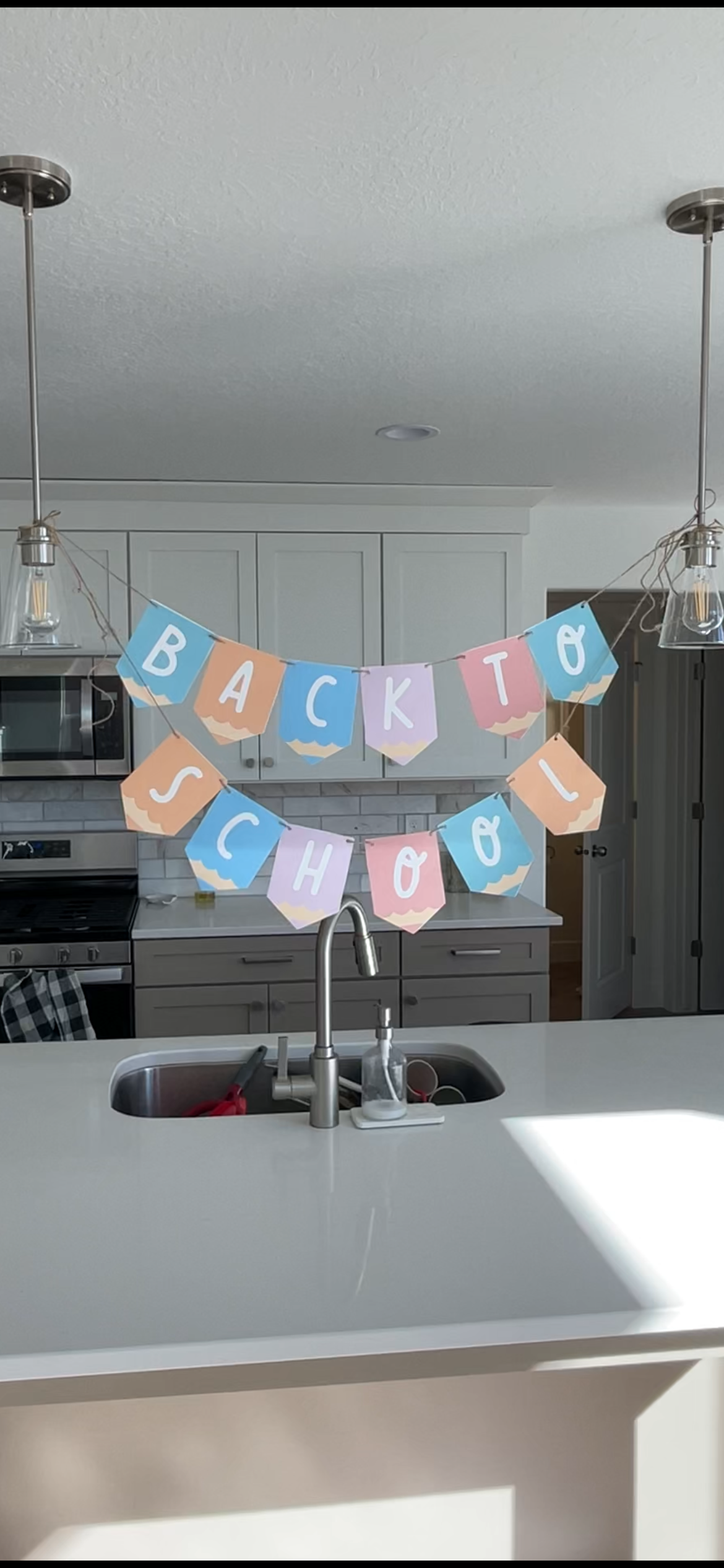 Back to School Garland Printable