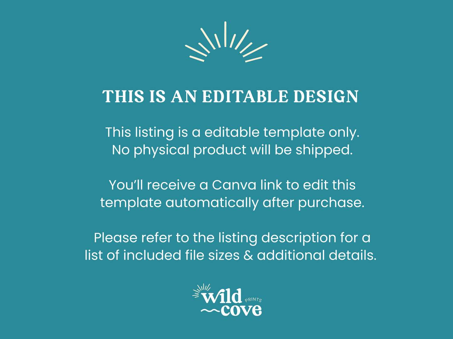 Editable Birth announcement