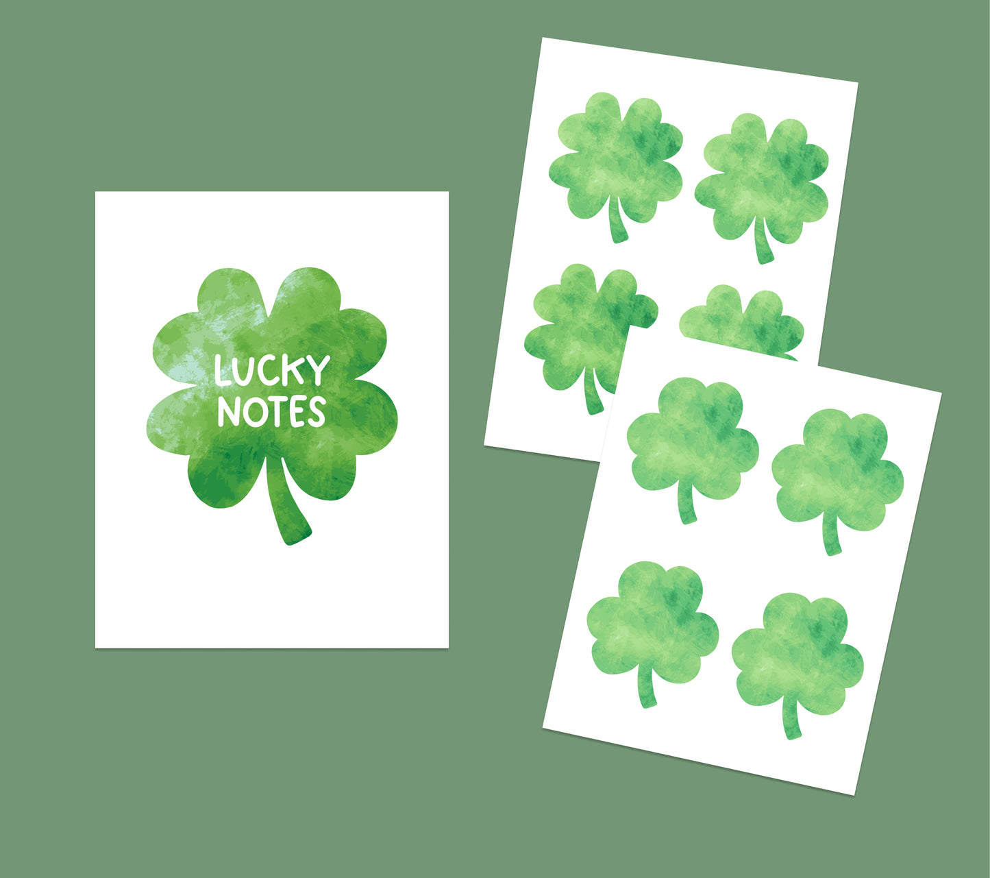 Lucky Notes – Printable St. Patrick’s Day Door Surprise