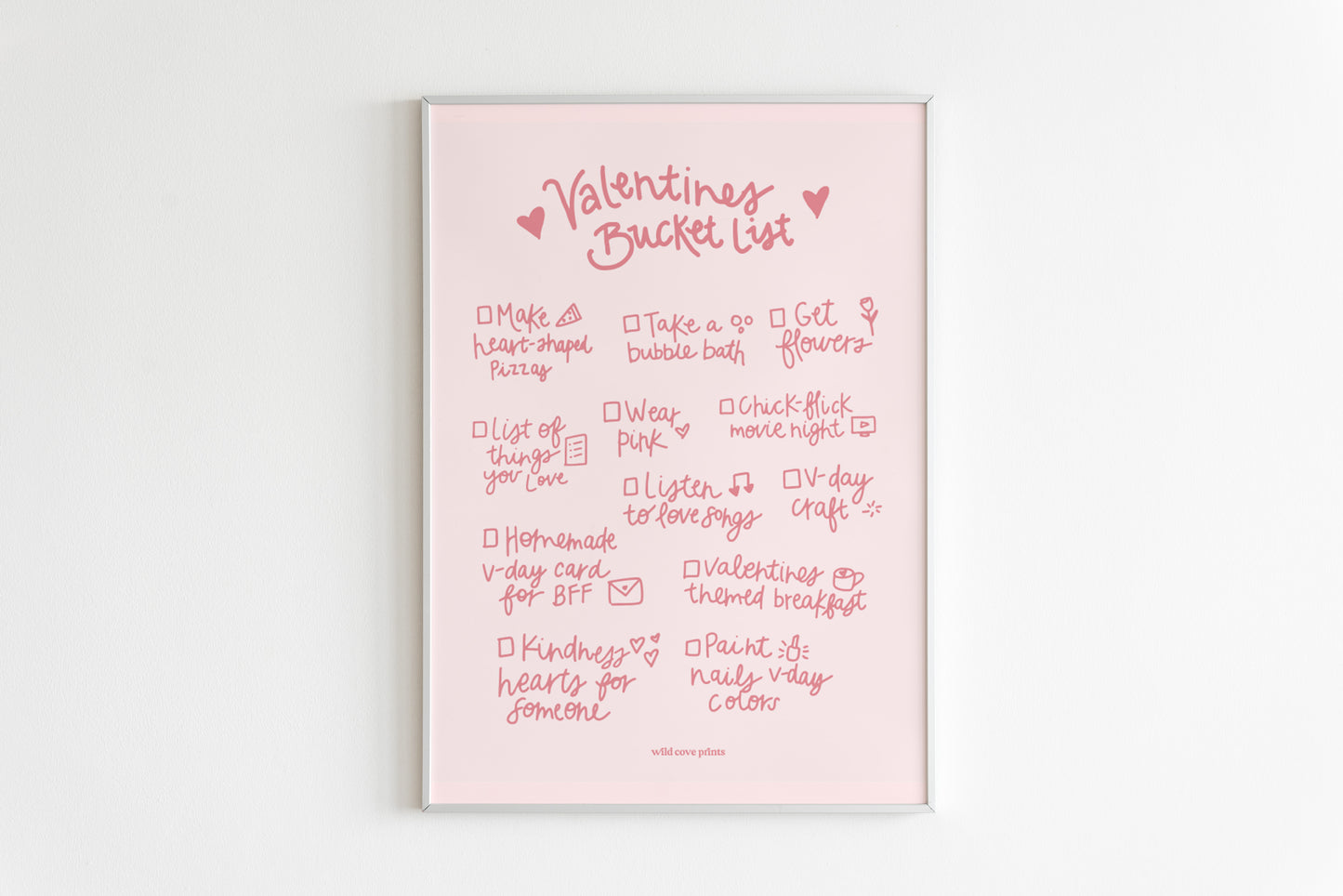 Printable Valentine's Bucket List