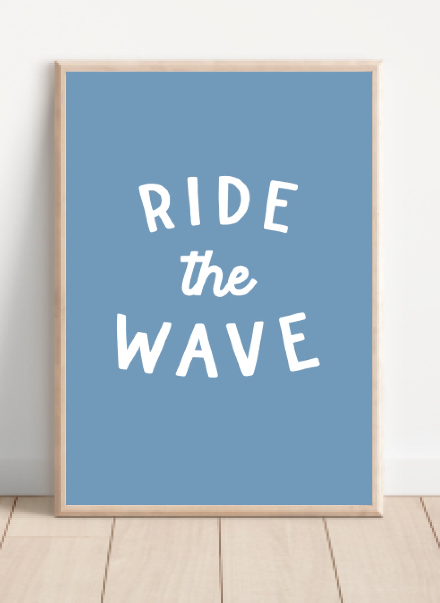 Ride the Wave Print