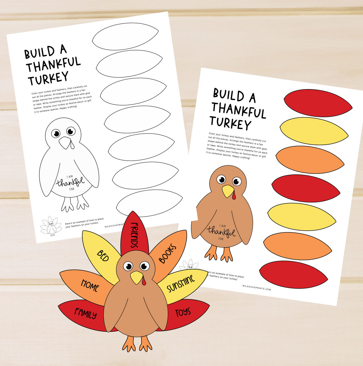 Thanksgiving Turkey Craft