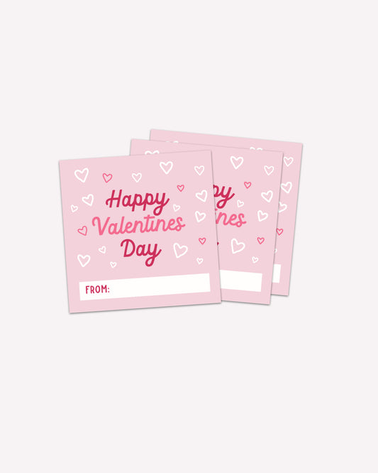 Happy Valentines Day — Printable Valentines