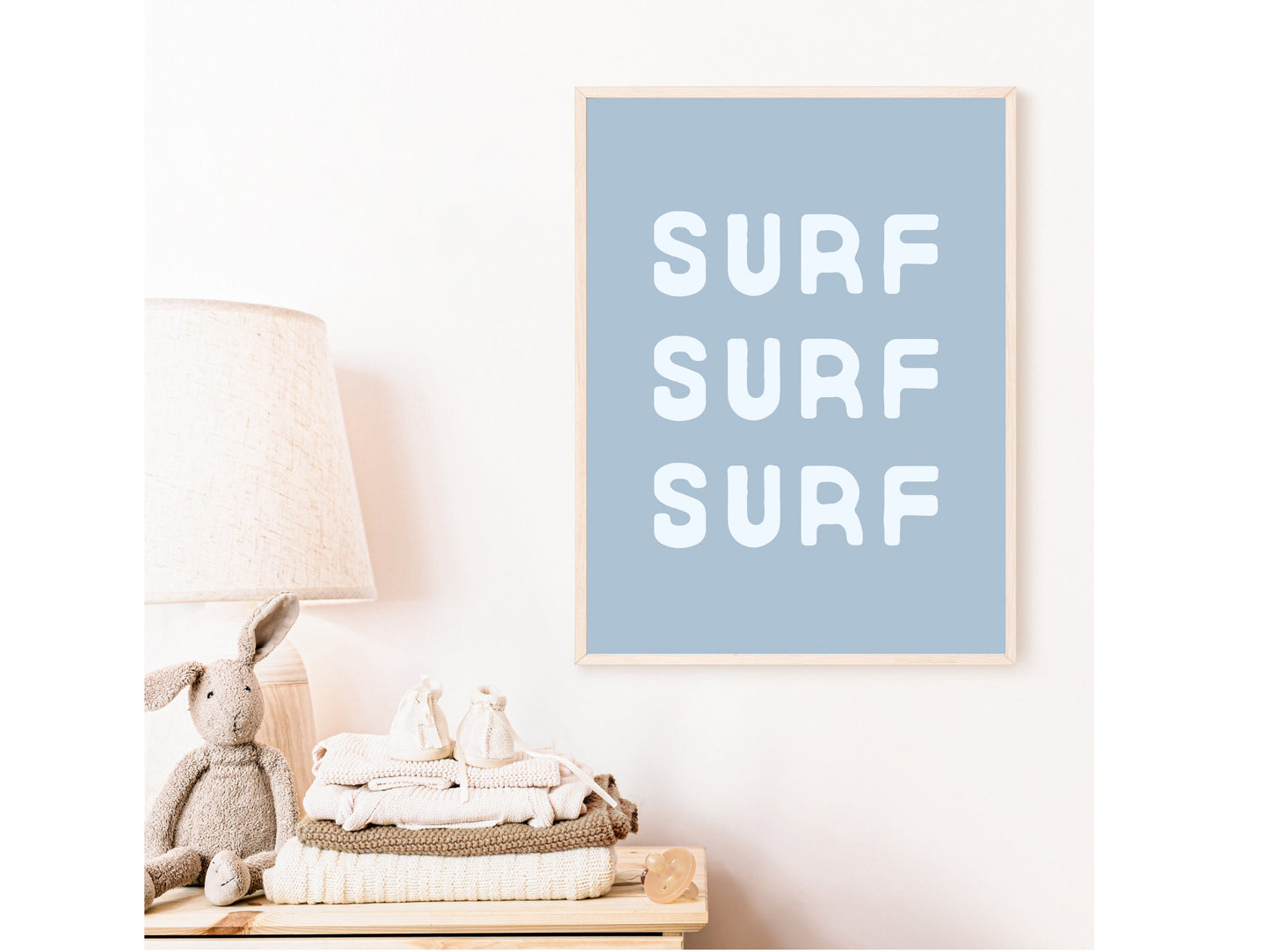 Surf Surf Surf Wall Print