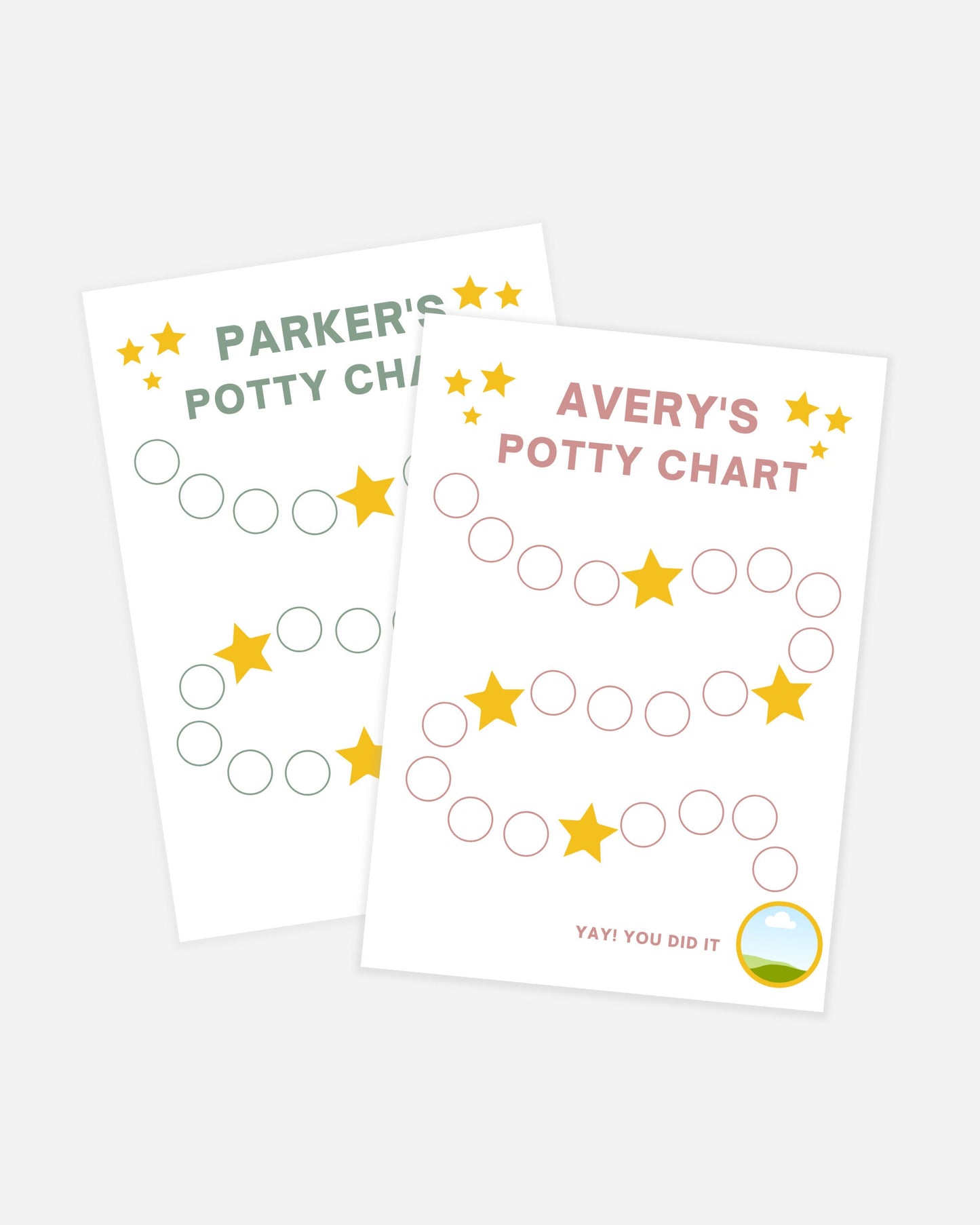 Potty Training Chart