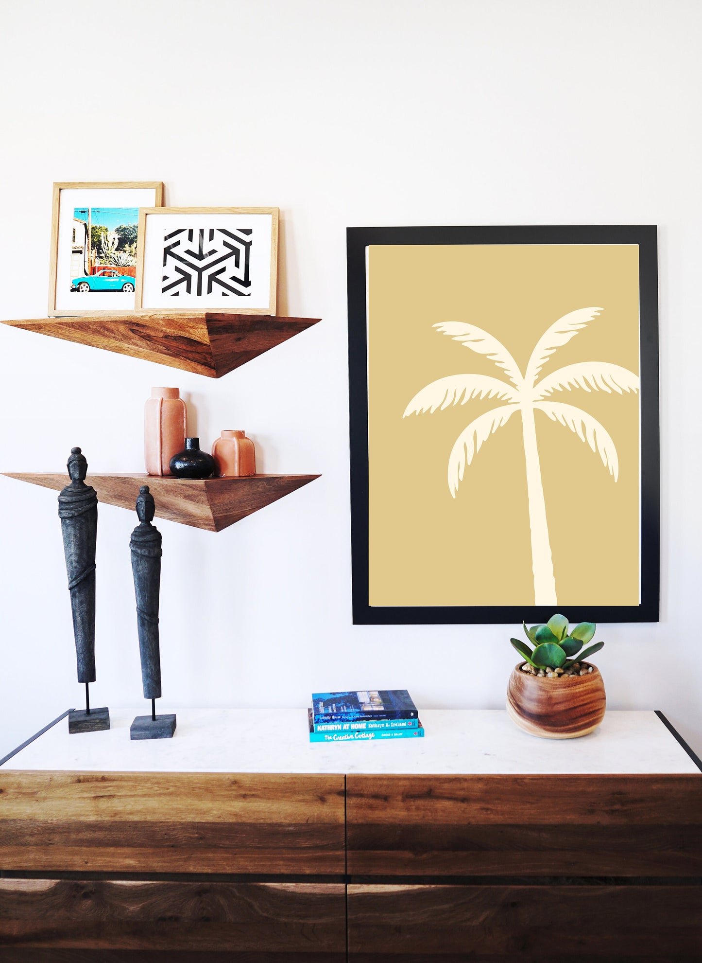 Palm Tree Beach Print