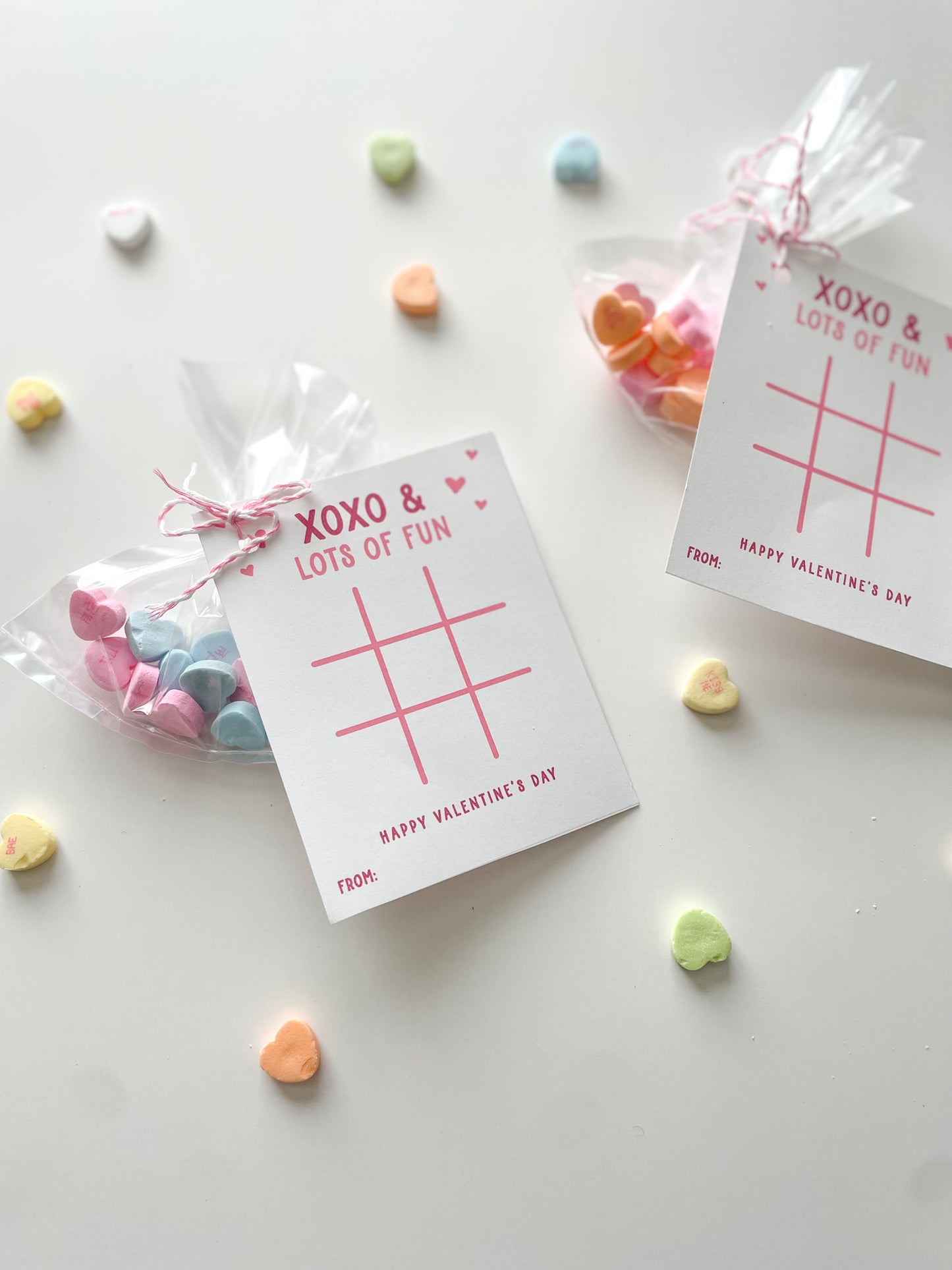 Tic Tac Toe Valentine — Printable Valentines