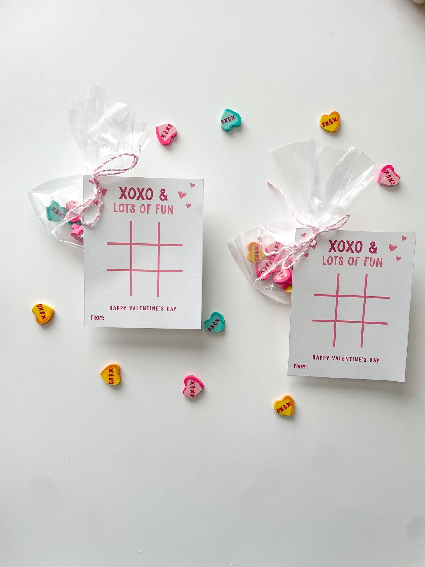 Tic Tac Toe Valentine — Printable Valentines