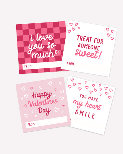 Valentines Day Variety Cards — Printable Valentines
