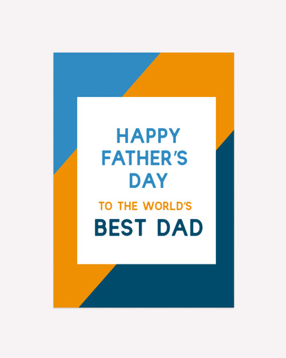Free Happy Fathers day to the Best Dad Card