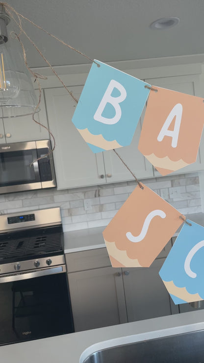 Back to School Garland Printable