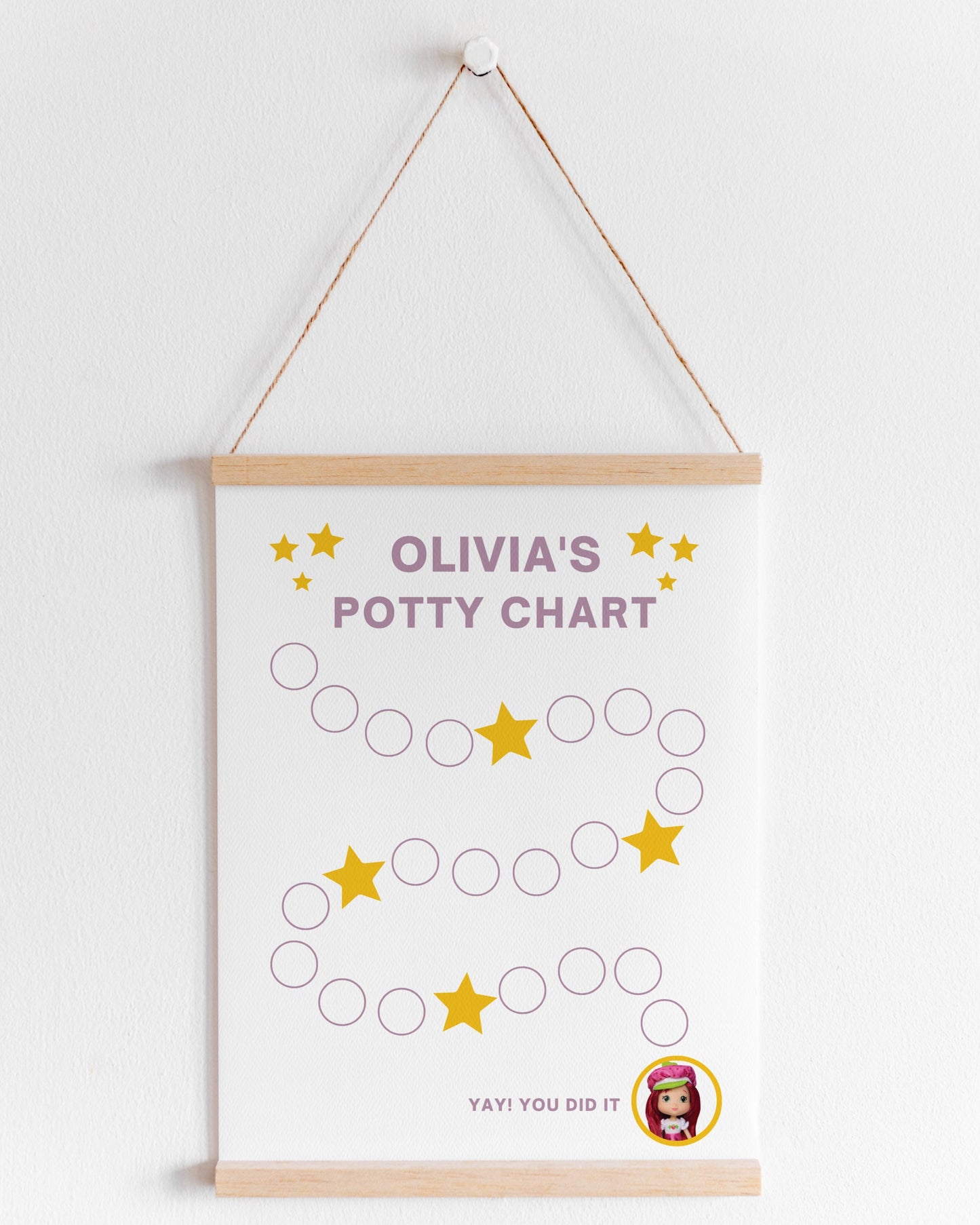 Printable Potty Training Chart (Editable)