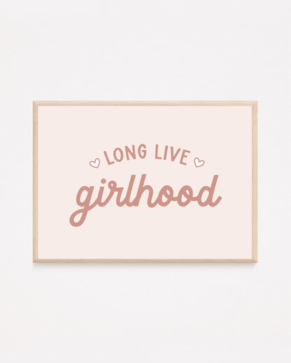Long Live Girlhood Pink